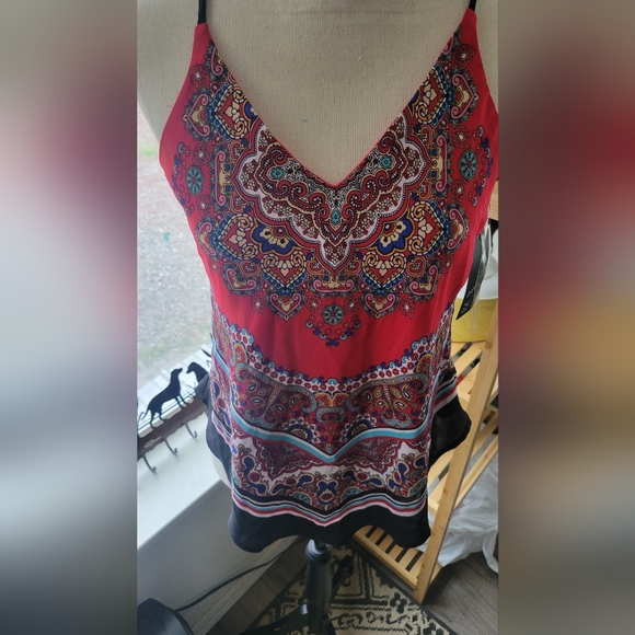 Women's BCX brand bandana style halter top. New with tags small - Picture 2 of 6